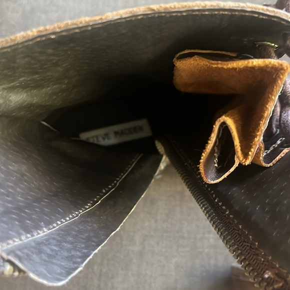 Steve Madden lace up boots - combat boots with a size zipper - Picture 9 of 11